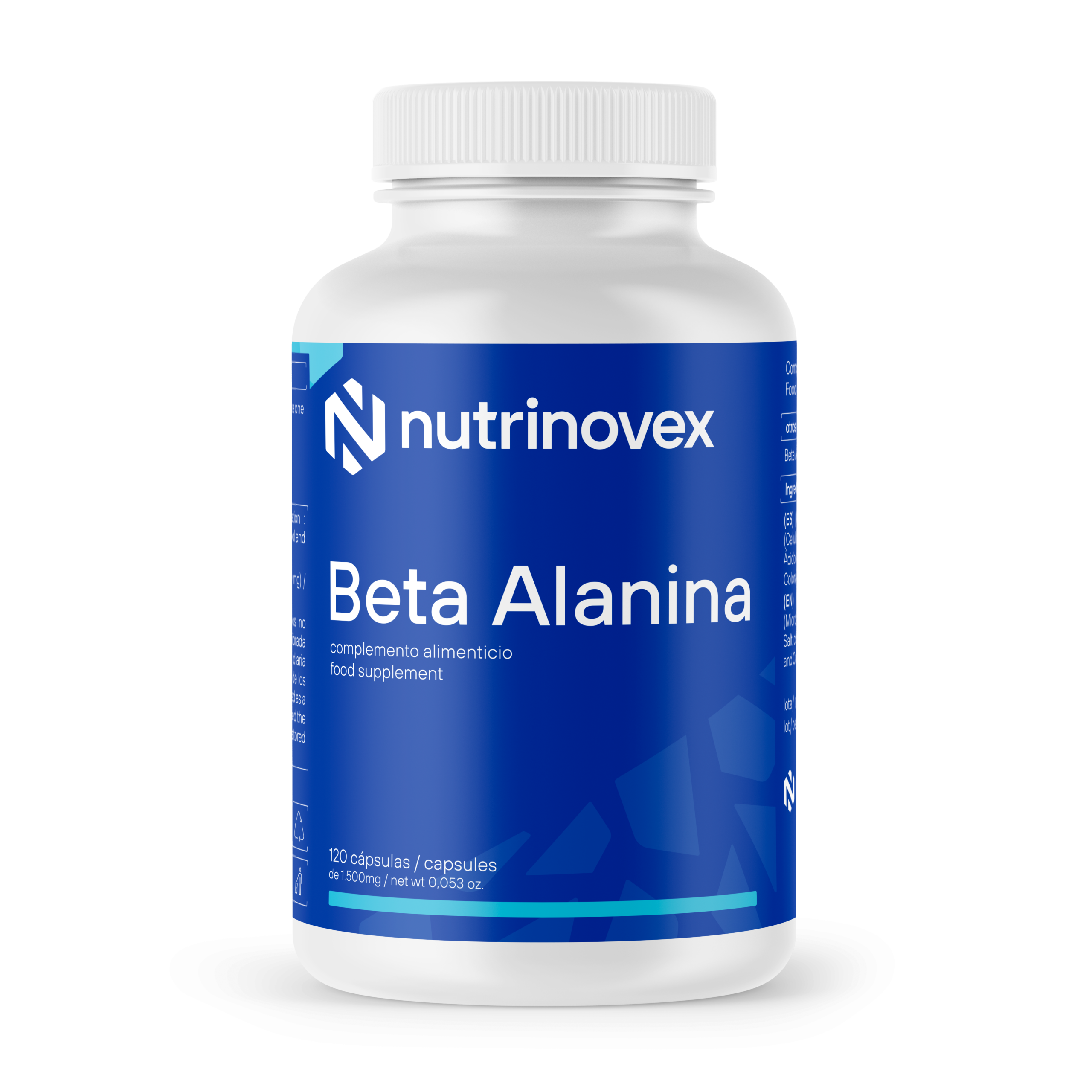 NUTRINOVEX Beta Alanina 120 cápsulas