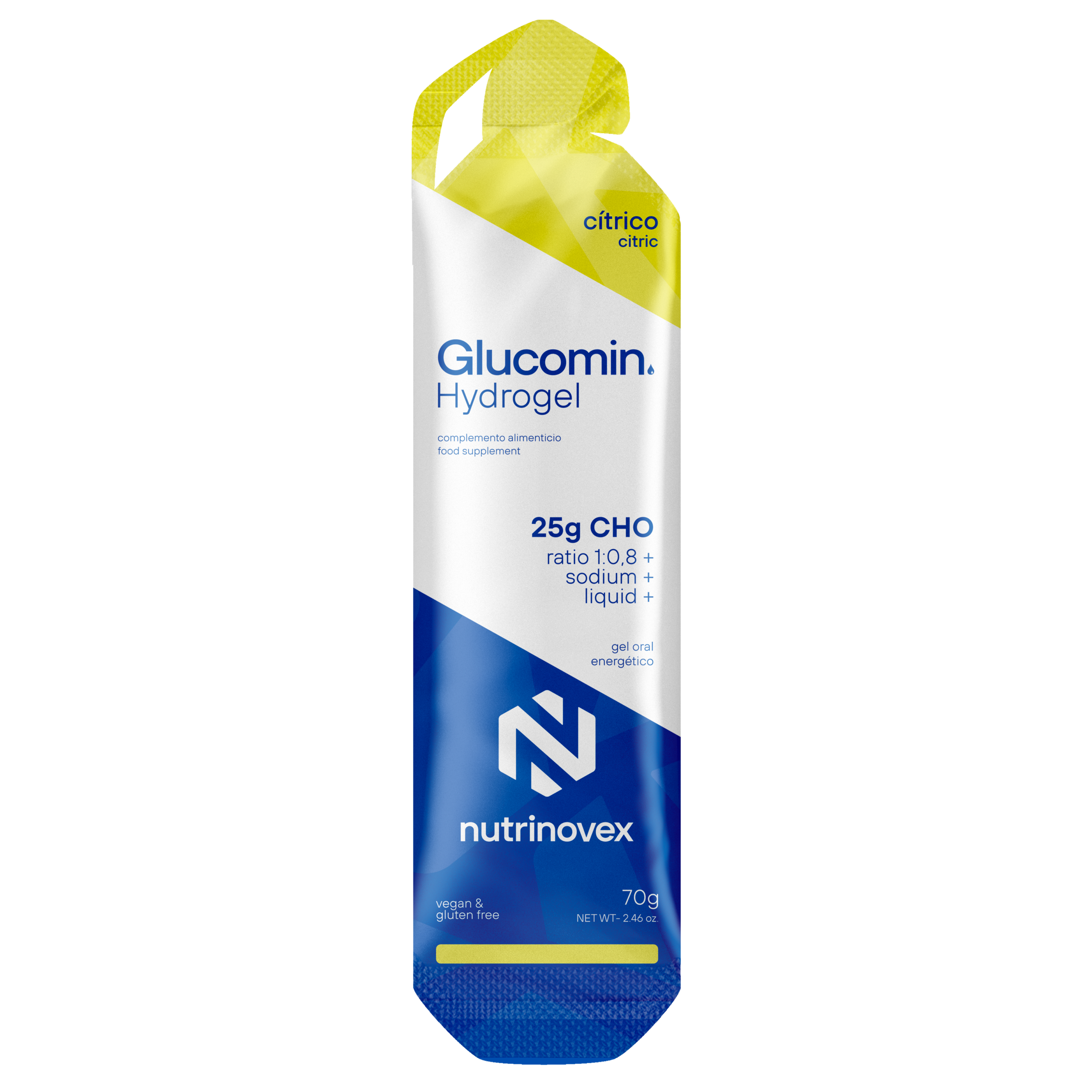 NUTRINOVEX GLUCOMIN Hydrogel gel 25g CHO sodio citrico