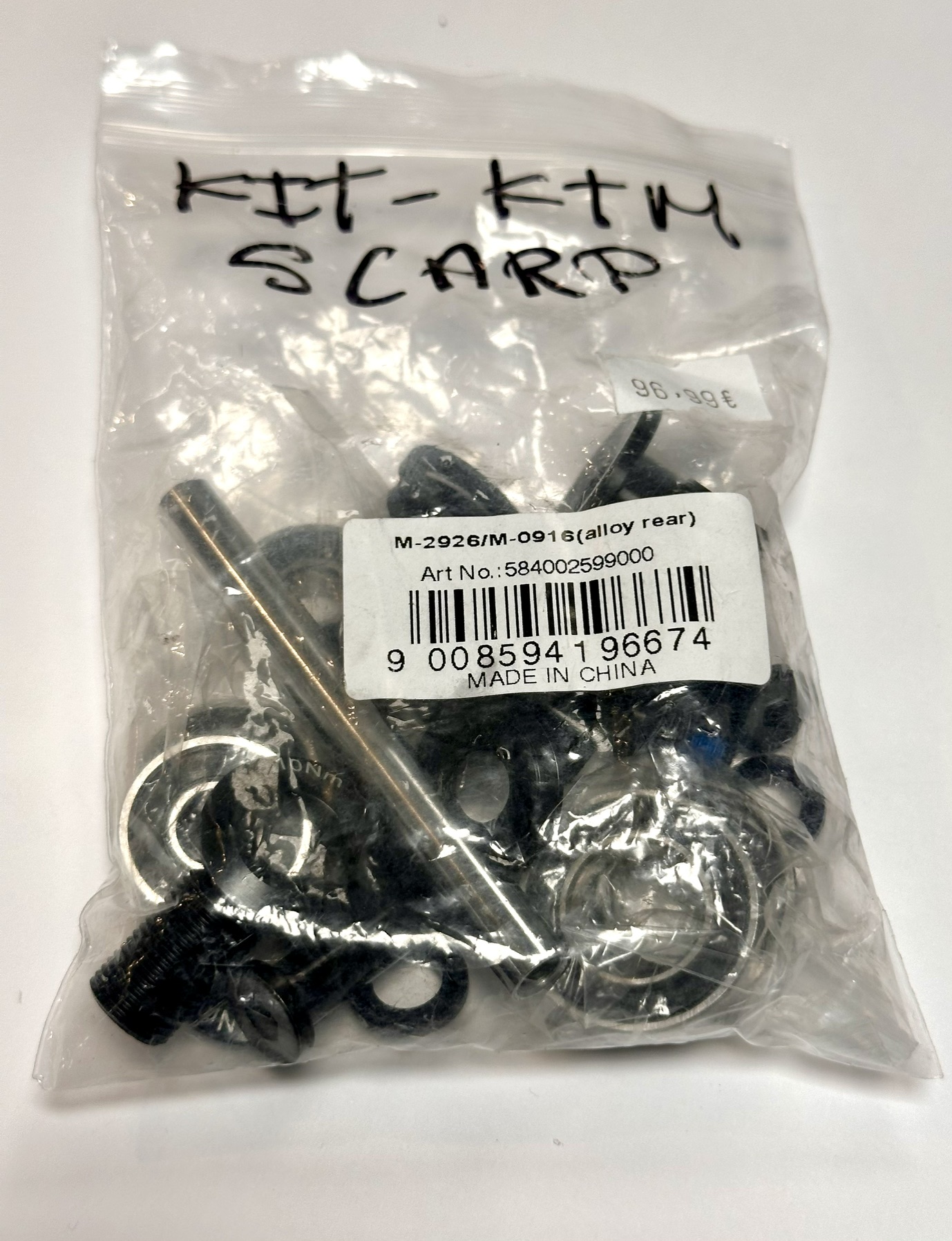 Kit de RODAMIENTOS KTM SCARP 2020-2023 Aluminio