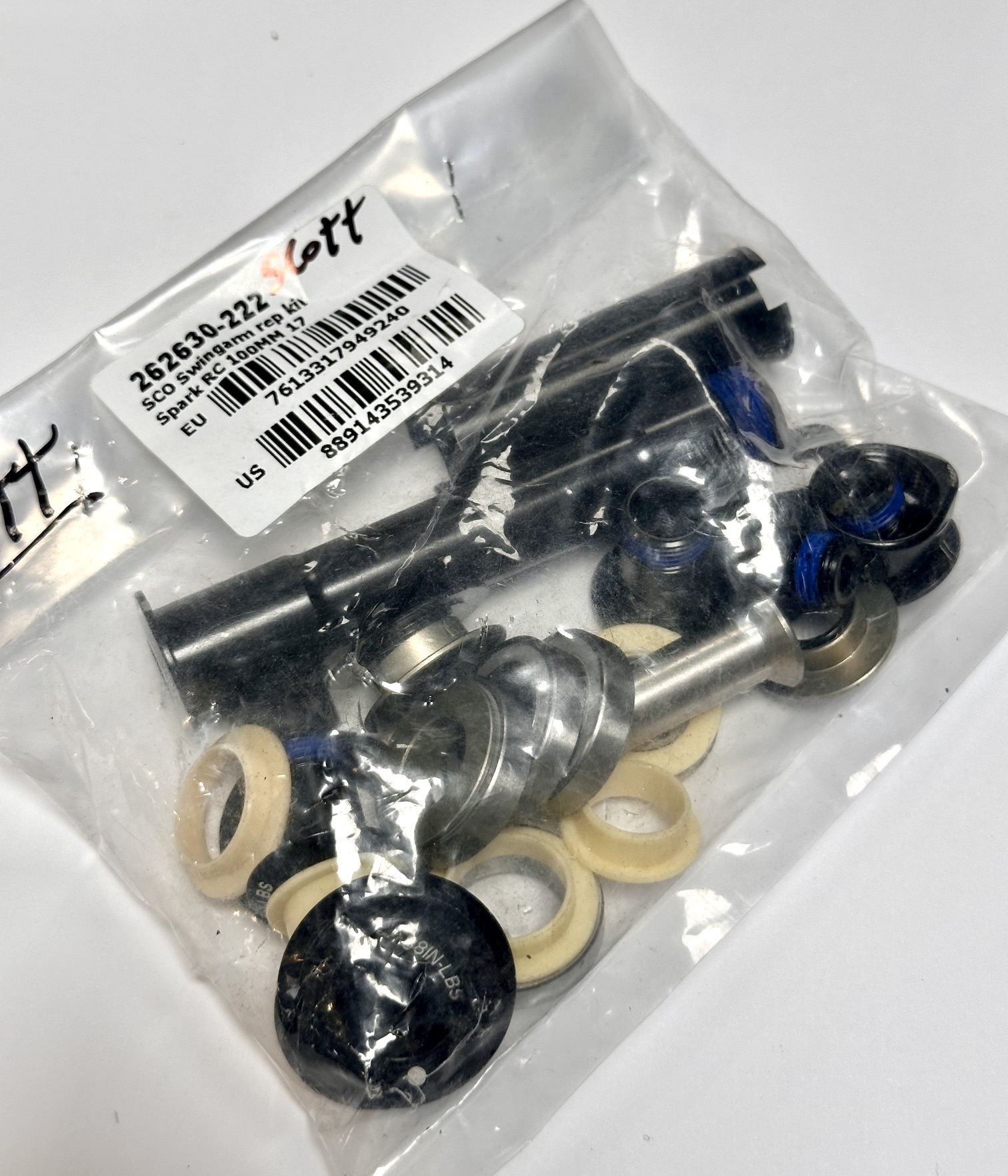 Kit de RODAMIENTOS SCOOT Spark RC 100mm 17