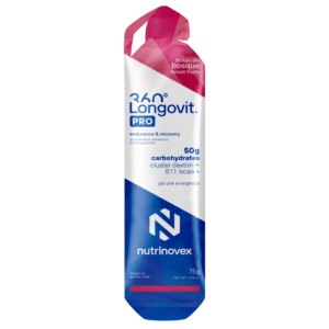 NUTRINOVEX LONGOVIT 360º PRO 50g carbohydrates frutos del bosque