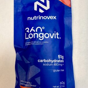 NUTRINOVEX 360º LONGOVIT 51g Carbohydrates sodium 480mg sandía