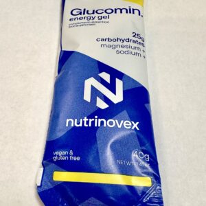 NUTRINOVEX GLUCOMIN energy gel 25g carbohydrates magnesio sodio citrico