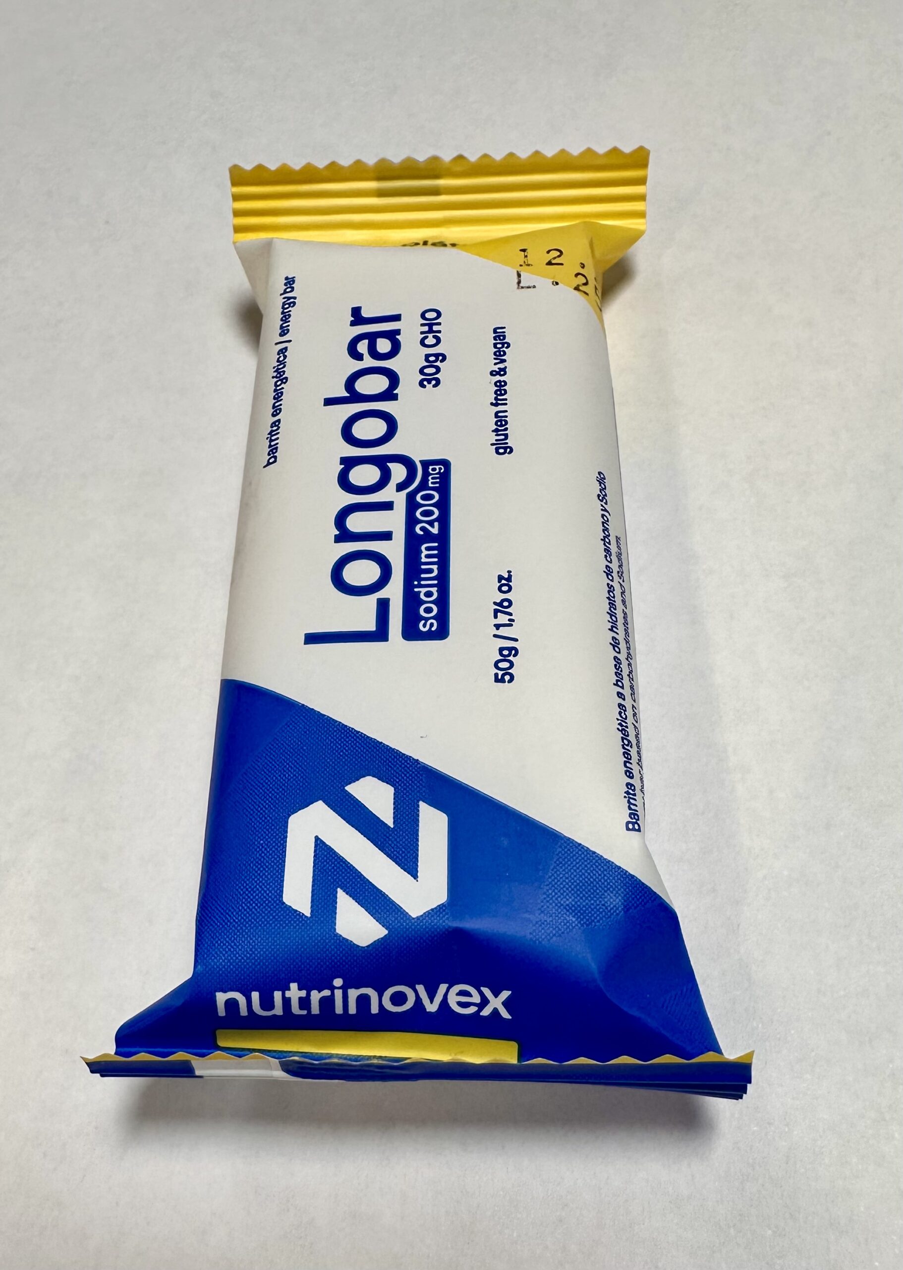 NUTRINOVEX LONGOBAR Sodium 200mg 30g CHO Platano