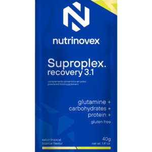 NUTRINOVEX SUPROPLEX. recovery 3.1glutamina carbohydrates protein tropical