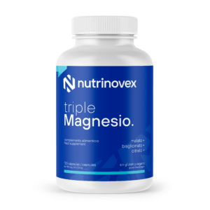 NUTRINOVEX triple Magnesio 120 cápsulas malato bisglicinato citrato