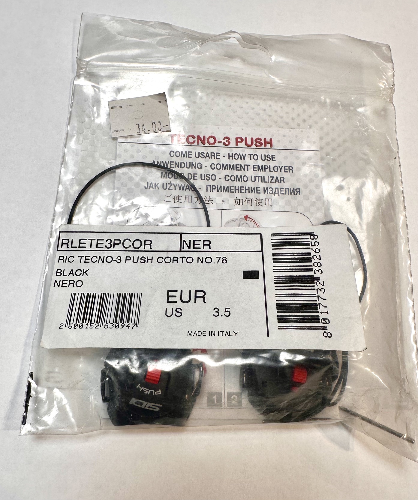 SIDI kit de cierre zapatillas Tecno-3 Push CORTO