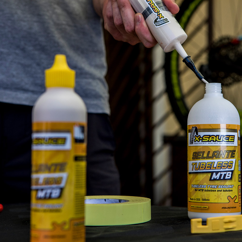 X-SAUCE MTB Tubeless Sellante 200ml - Imagen 3
