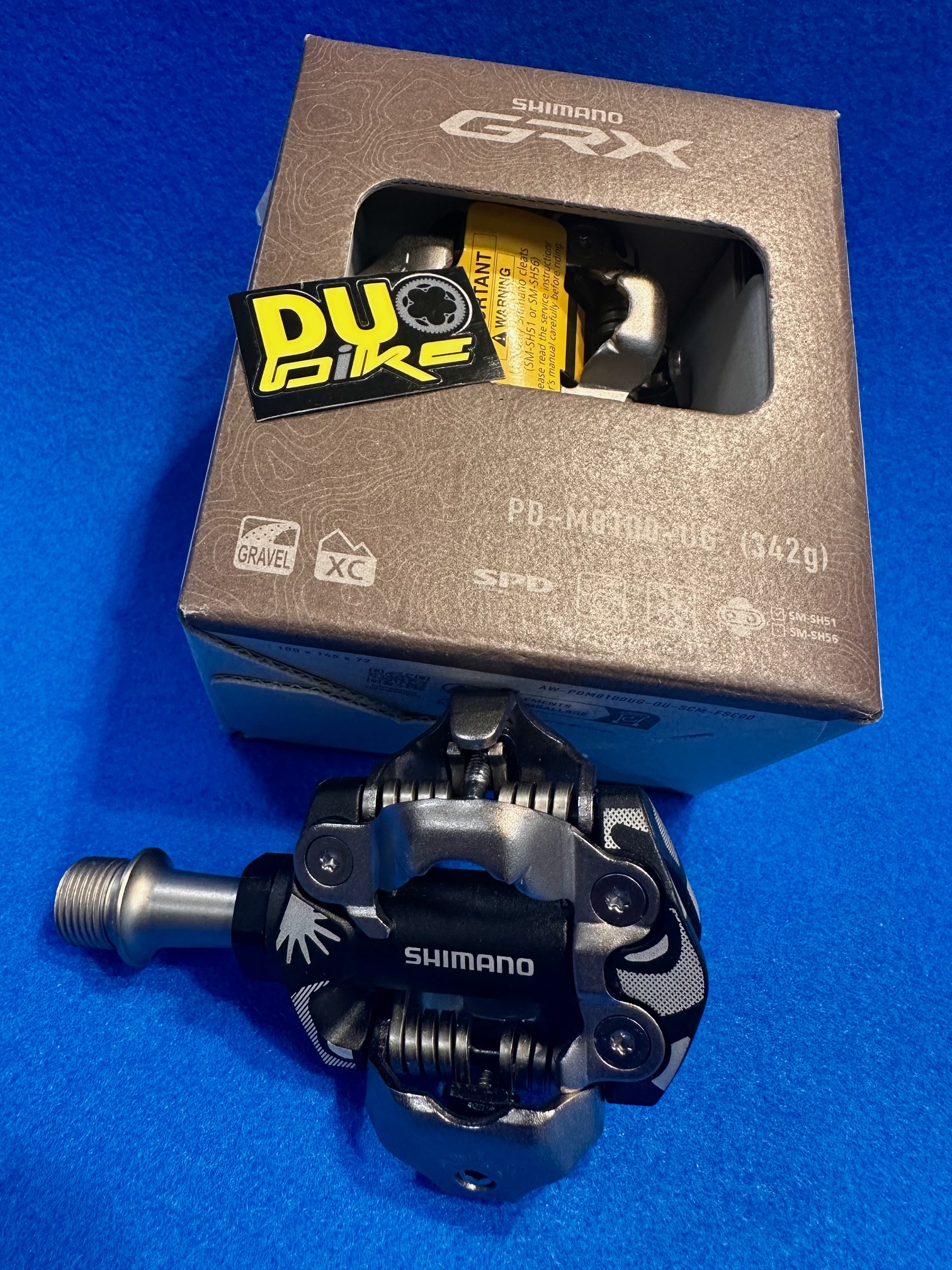 SHIMANO PEDAL SPD GRX EDICIÓN LIMITADA PD-M8100-UG - Imagen 7