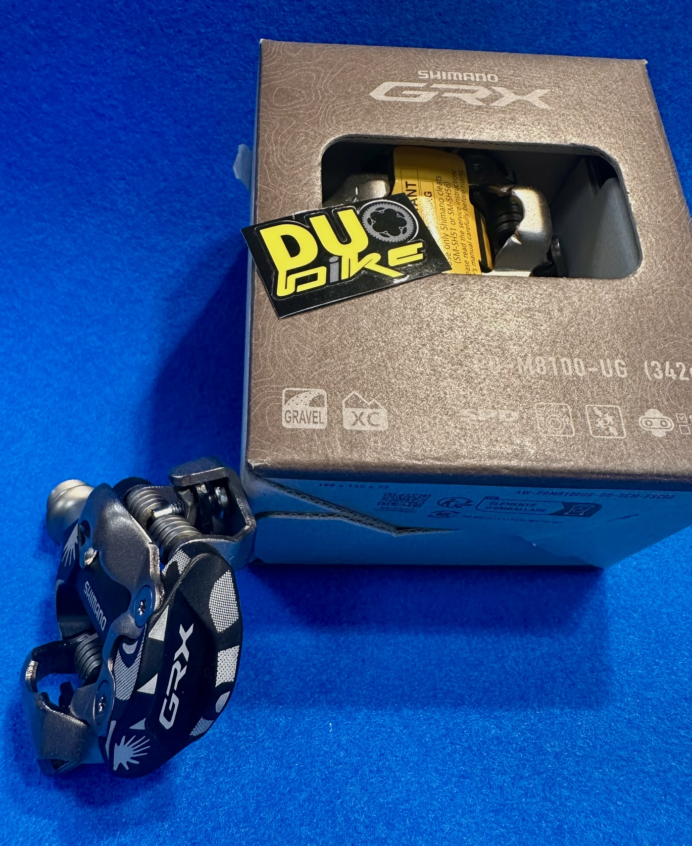 SHIMANO PEDAL SPD GRX EDICIÓN LIMITADA PD-M8100-UG - Imagen 8